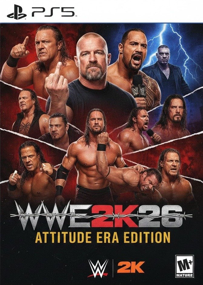 WWE 2K26 Attitude Era Edition PS5